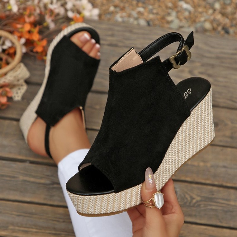 Women Sandals Summer Wedge Pla - Espadrille Wedge Shoes review and price