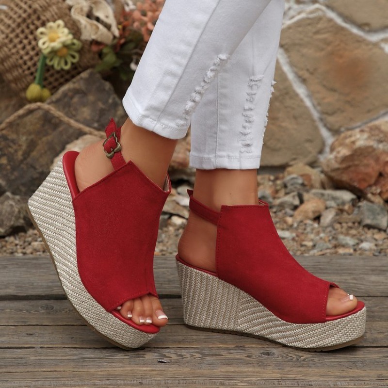 Women Sandals Summer Wedge Pla - Espadrille Wedge Shoes review and price