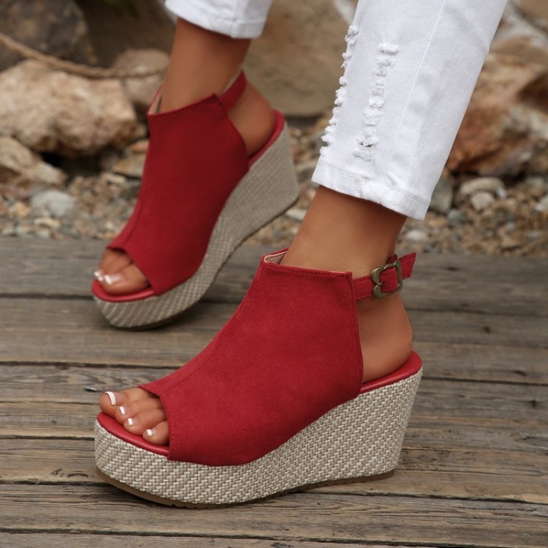 Women Sandals Summer Wedge Pla - Espadrille Wedge Shoes review and price
