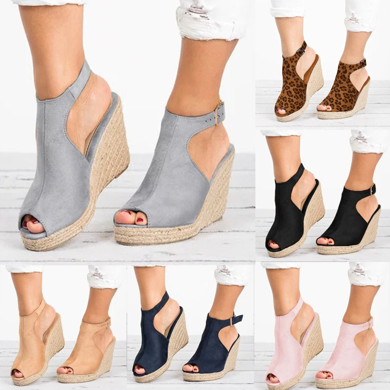 Heeled Sandals for Women Summe - Espadrille Wedge Shoes review and price