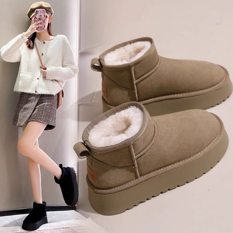 Women's Thick-Soled Snow Boots - Women Shoes Size Chart review and price