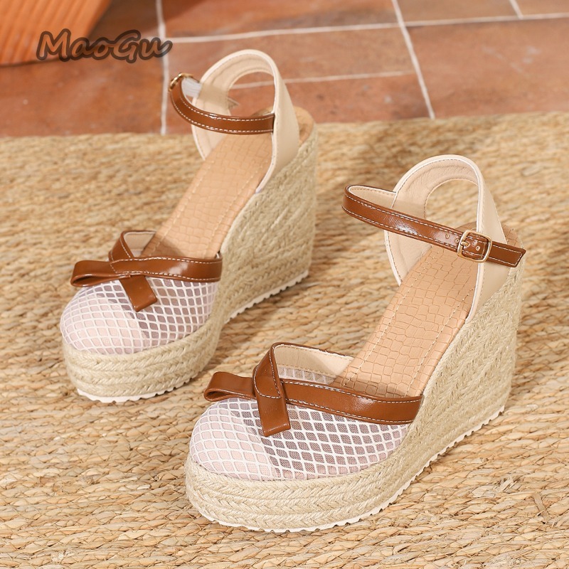 Size42 Women's Mesh Bow Espadr - Espadrille Wedge Shoes review and price