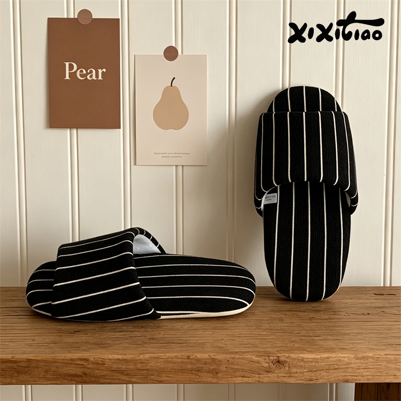 XIXITIAO Stripe Indoor Slipper - Women'S Shoes To Men'S review and price