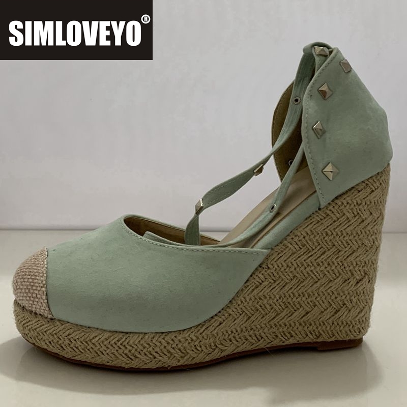 SIMLOVEYO espadrilles Women we - Espadrille Wedge Shoes review and price