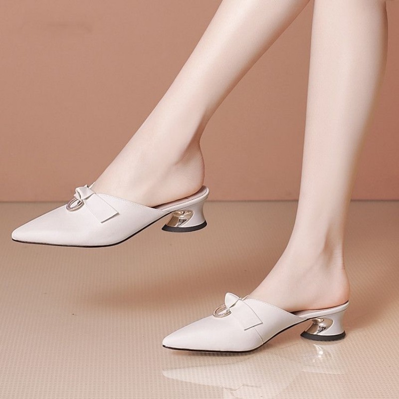 Shoes Luxury Rhenstone Mules W - Women Shoes Ysl review and price