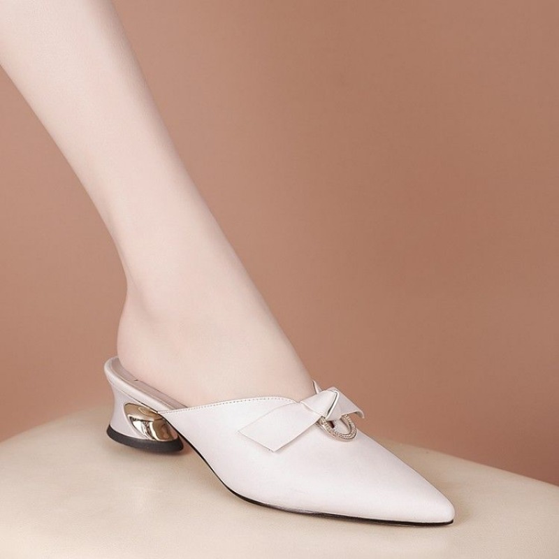 Shoes Luxury Rhenstone Mules W - Women Shoes Ysl review and price