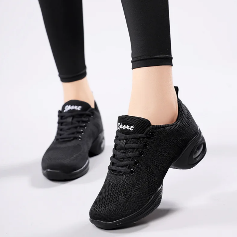 Women's Black Mesh Dance Sneak - Women'S Zumba Shoes review and price