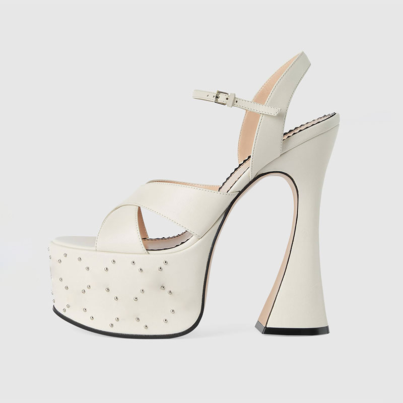 Fashionable White Black Buckle - Gladiator Sandal Women review and price