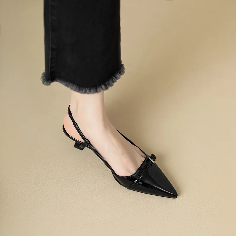 2024 New Summer French Wine Re - Women Shoes Ysl review and price