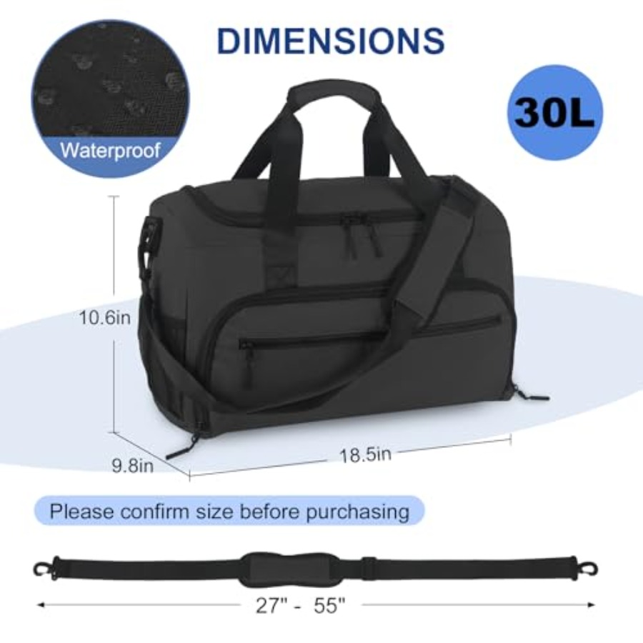 Gym Bag for Men Women, Sports  - Women'S Shoes To Men'S review and price