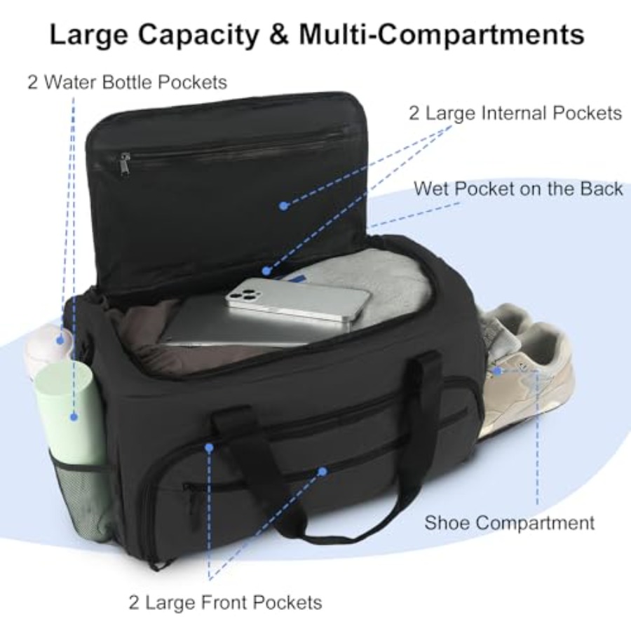 Gym Bag for Men Women, Sports  - Women'S Shoes To Men'S review and price