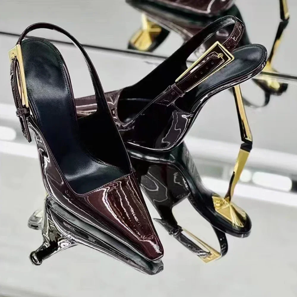 New Autumn 2024 Square Toe Sli - Women Shoes Ysl review and price
