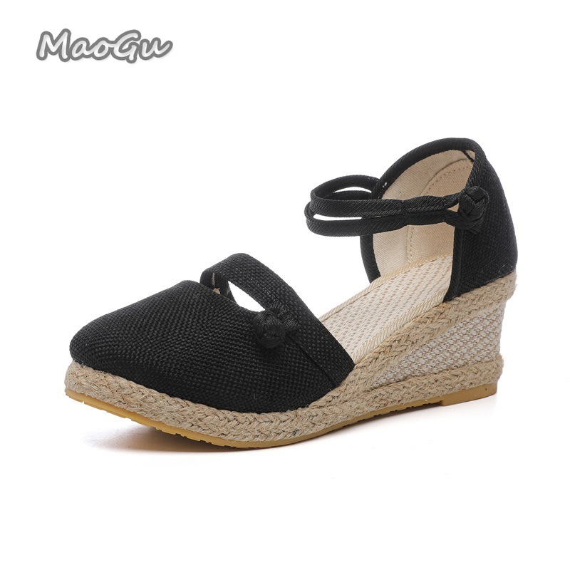 Women's Linen Espadrille Wedge - Espadrille Wedge Shoes review and price