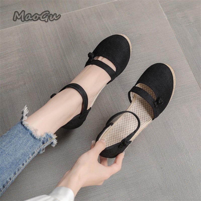 Women's Linen Espadrille Wedge - Espadrille Wedge Shoes review and price