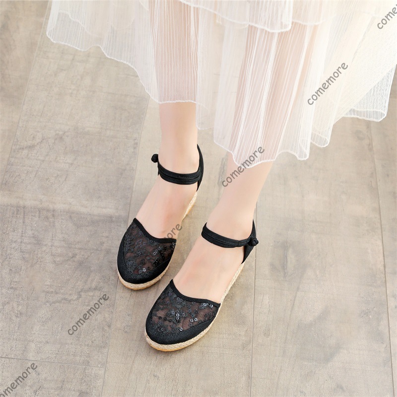 Women's Lace Mesh Espadrille W - Espadrille Wedge Shoes review and price