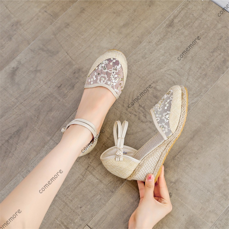 Women's Lace Mesh Espadrille W - Espadrille Wedge Shoes review and price