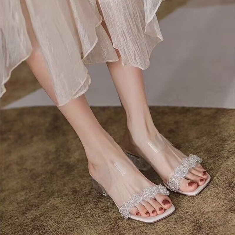 Slides Rhenstone Summer Crysta - Women Shoes Ysl review and price