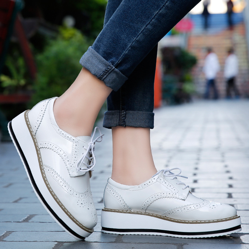 Women Loafers Shoes Leather Th - Espadrille Wedge Shoes review and price
